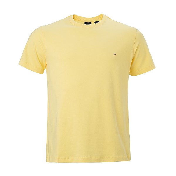 Camiseta Aramis Masculina Basica Cor Amarela