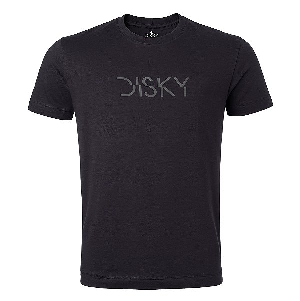Camiseta Disky Masculina Lust For Life Preta