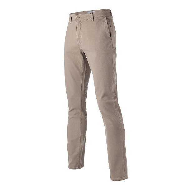 Calça Sarja Masculina Peoples 854 Cor Camurça