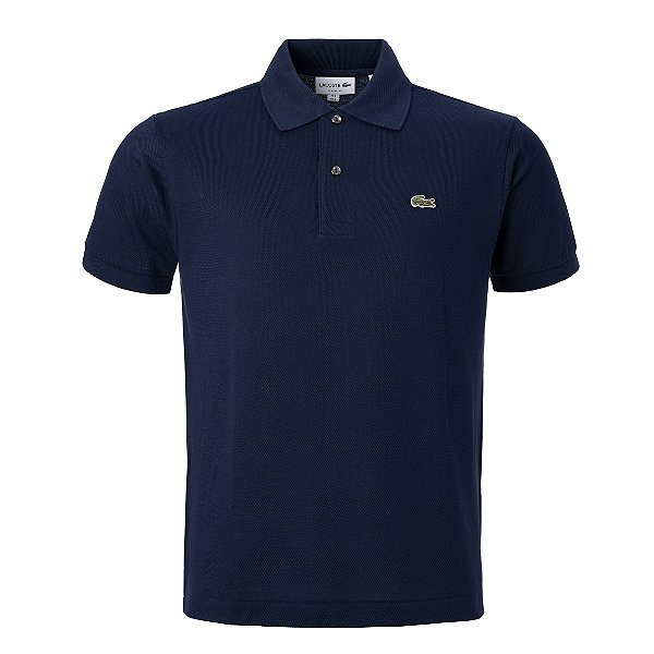 Polo Lacoste Masculina Basica Cor Marinho