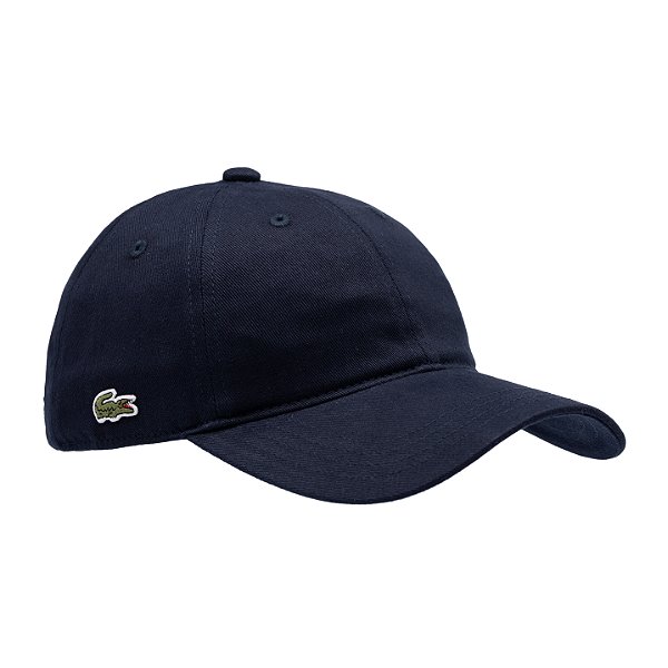 Bone Lacoste Sport Crocodilo Bordado Cor Marinho