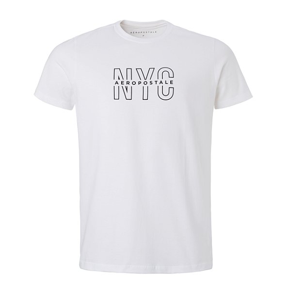 Camiseta Aeropostale NyC Branca