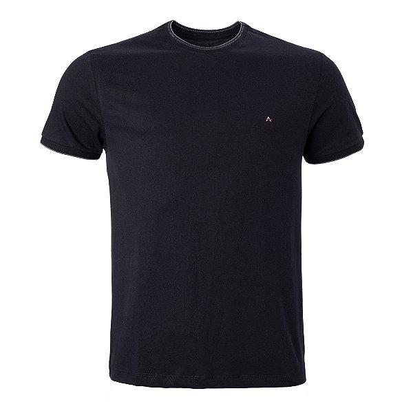 Camiseta Aramis Masculina Retilinea Cor Preta