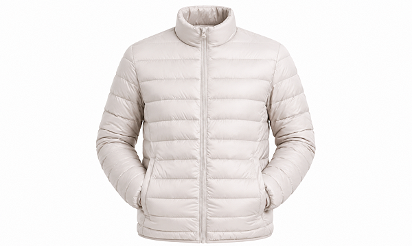Jaqueta Polo Live Masculina Puffer Cor Branca