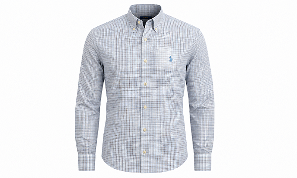 Camisa Ralph Lauren Masculina Milão Cor Azul