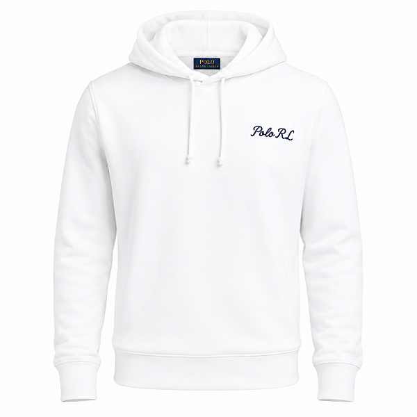 Moletom Ralph Lauren Masculino Bear Est Costa Cor Branco
