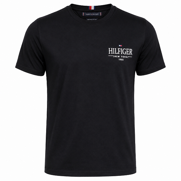Camiseta Tommy Hilfiger Masculina NY Cor Preta