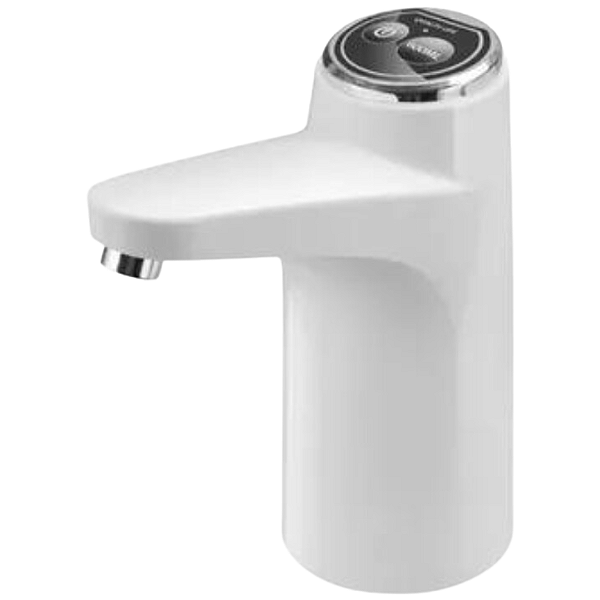 Bomba Galão Torneira Elétrico Para Água Recarregável USB - Branco