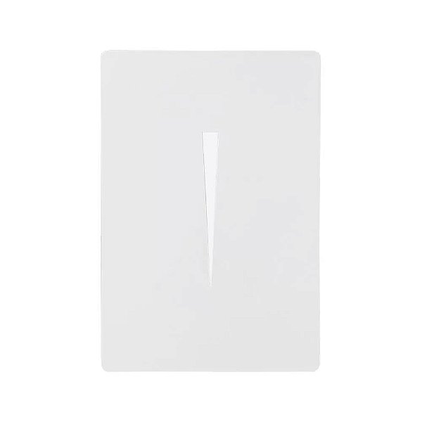 Balizador Embutir em caixa 4x2 Frisado Escada / Deck - Branco