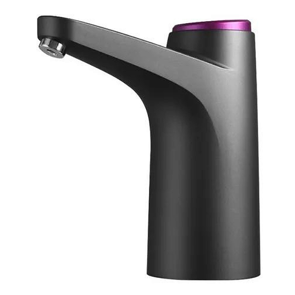 Bomba Galão Torneira Elétrico Para Água Recarregável USB - Preto
