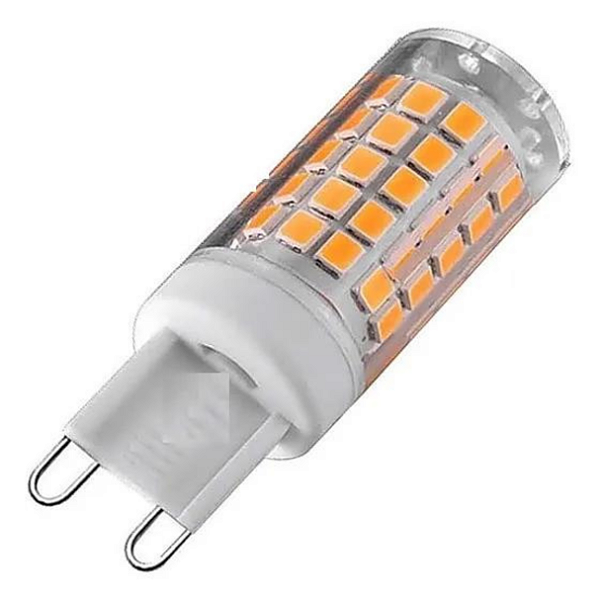 Lâmpada Halopin Soquete g9 Bi Pino Para Balizadores, Spots 5w 3000k Branco quente