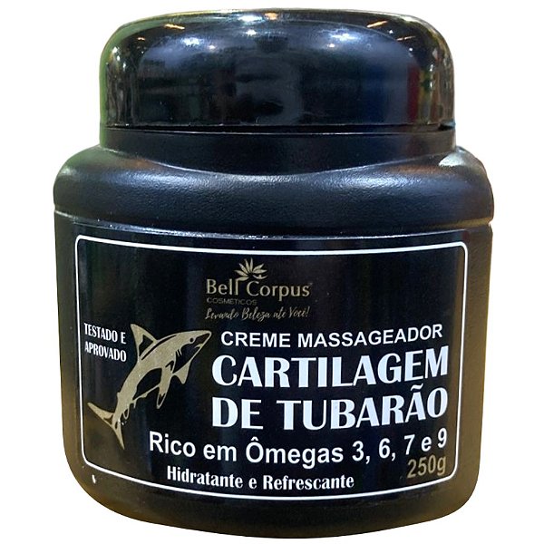 Cartilagem de Tubarão 250g - Creme massageador