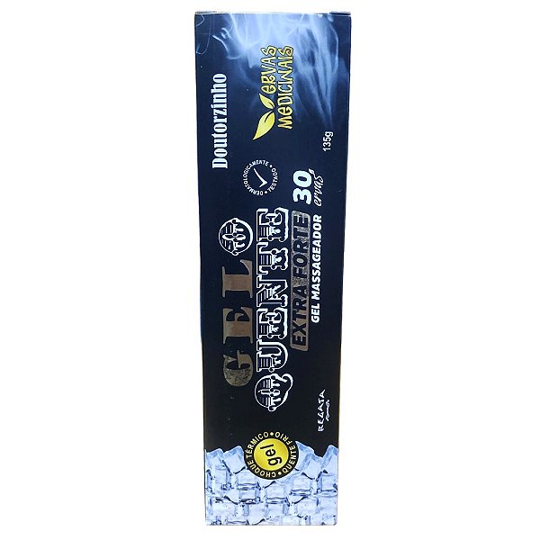 Gelo Quente Extra forte 30 ervas - Gel massageador
