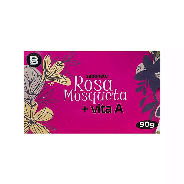 Sabonete ROSA MOSQUETA + Vitamina A 90g