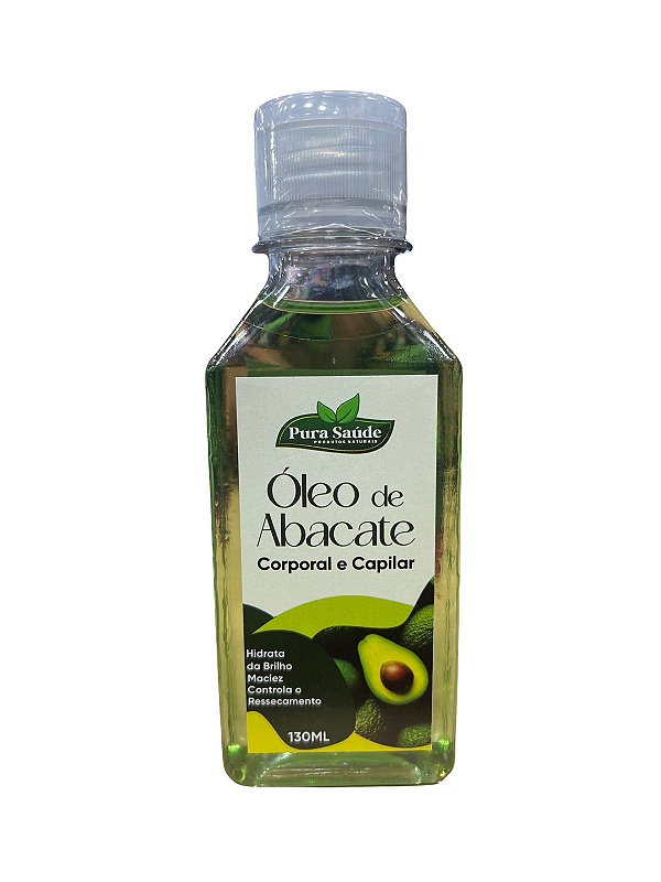 ÓLEO DE ABACATE 130ml - Pura Saúde