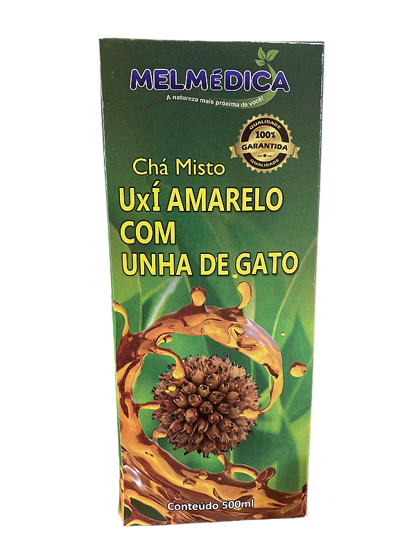 Uxi Amarelo com Unha de Gato 500ml - Mélmedica