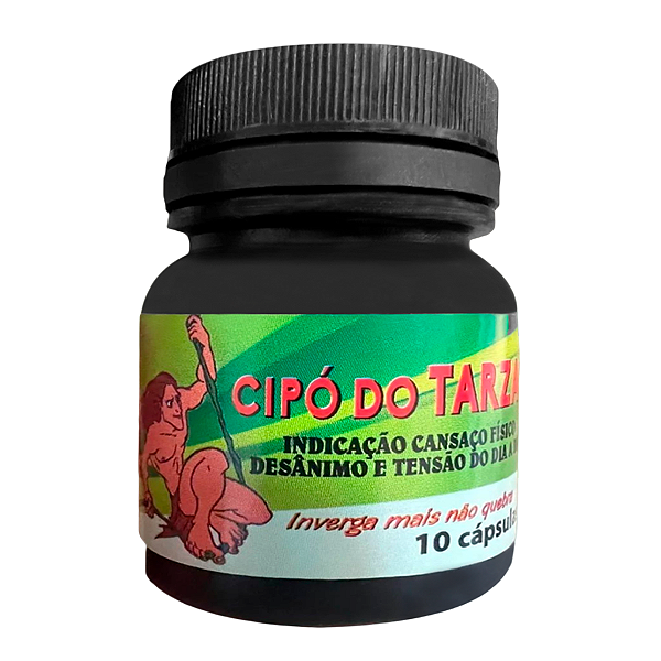 Cipó do Tarzan - 10 cápsulas