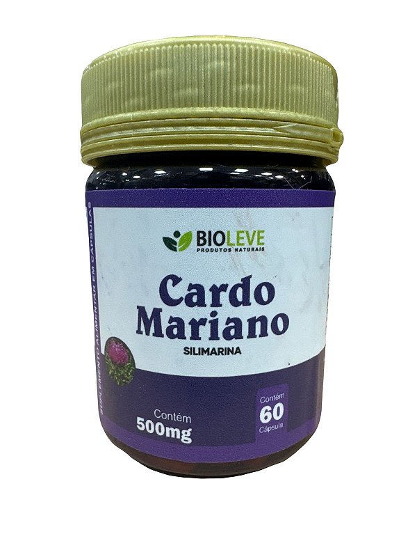 Cardo Mariano 60 cápsulas 500mg - Bio Leve