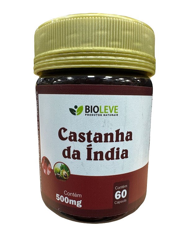 Castanha da índia 60 cápsulas 500mg - Bio Leve