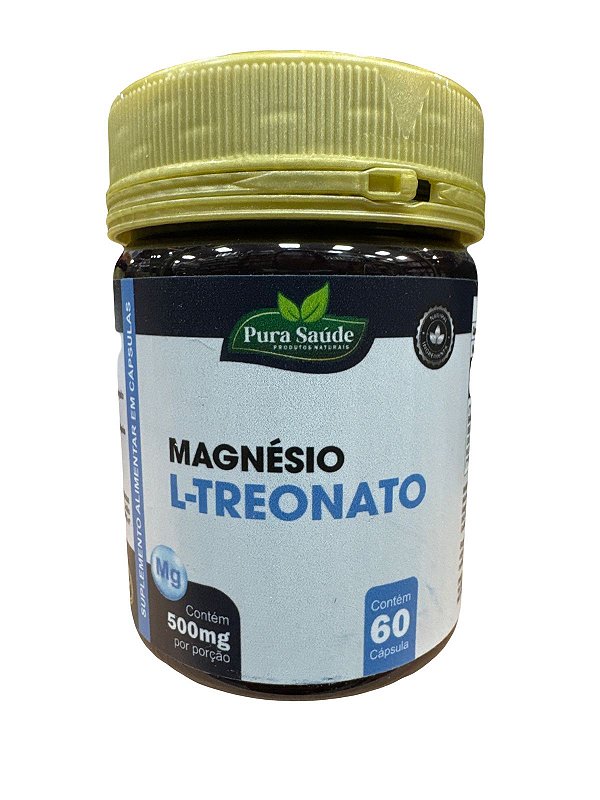 Magnésio L-Treonato 60 cápsulas - Bio Leve