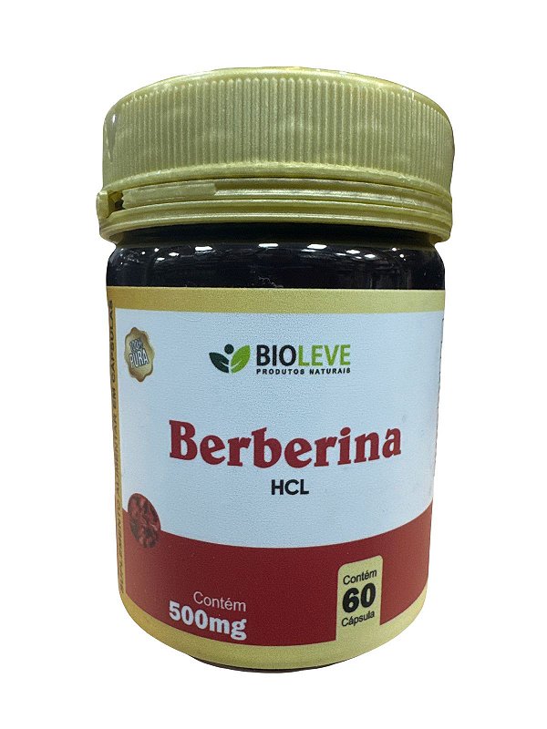 Berberina HCL 60 cápsulas - Bio Leve