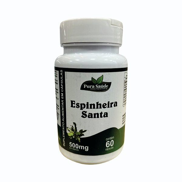 Espinheira Santa 60 cápsulas - Pura Saúde