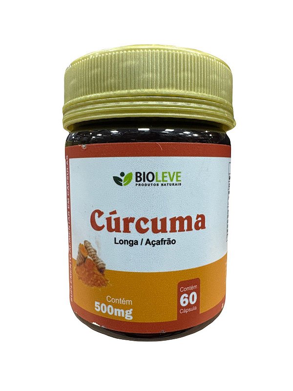 Cúrcuma (Açafrão) 60 cápsulas - Bio Leve