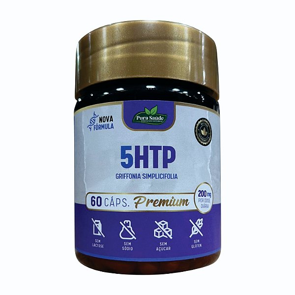 5HTP 60 cpas. - Pura Saúde
