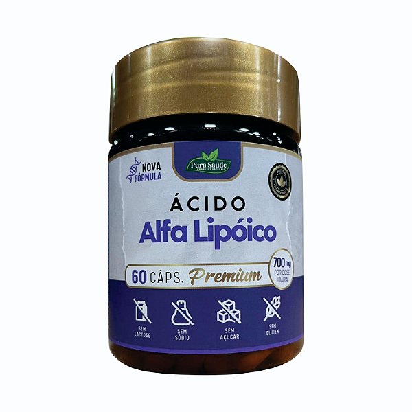 Ácido Lipoico 60 caps. - Pura Saúde