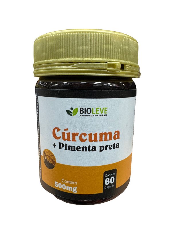 Cúrcuma + Pimenta Preta 60 cáps. - Bio Leve