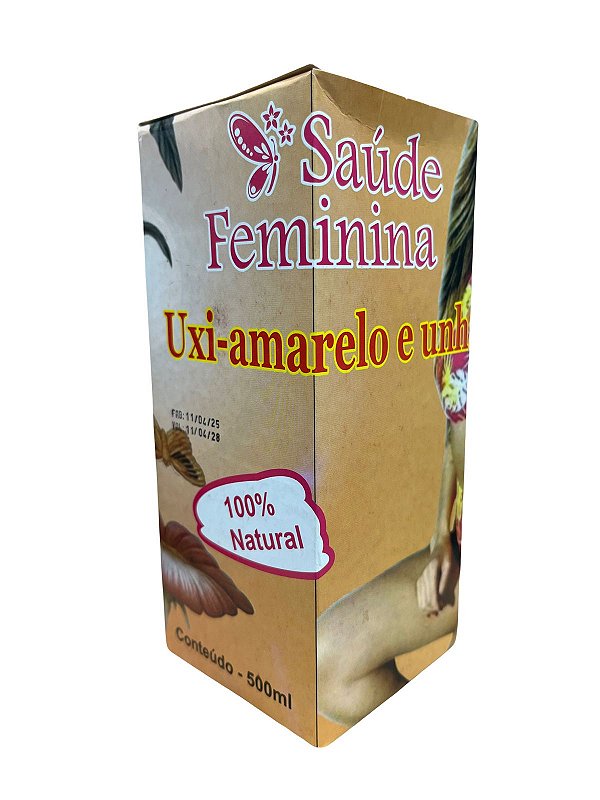 Saúde Feminina - Extrato Uxi Amarelo com Unha de Gato 500ml