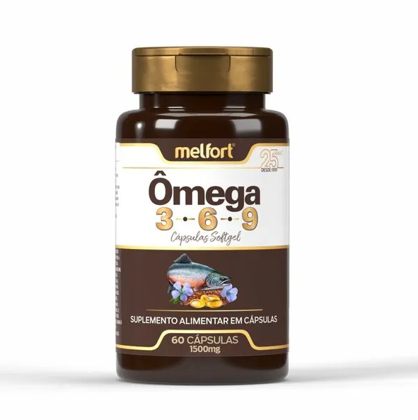 Ômega 3-6-9 60caps - MELFORT