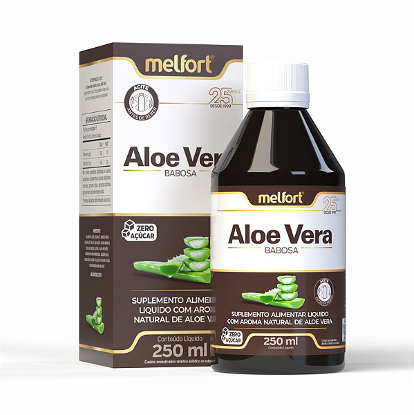 Extrato de Aloe e Vera (Babosa) 200ml - MELFORT