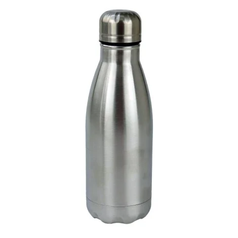 Garrafa de Inox 500ml Prata