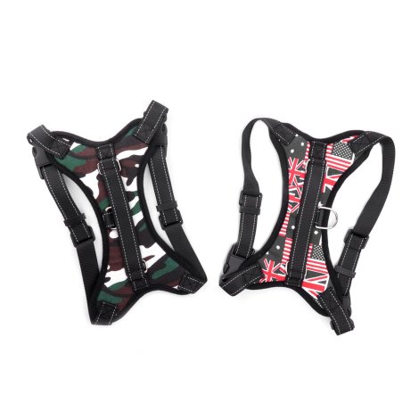 Peitoral para Pet em Nylon M Estampas Sortidas