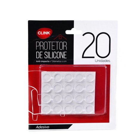 Protetor de Piso Adesivo de Silicone 20 Peças