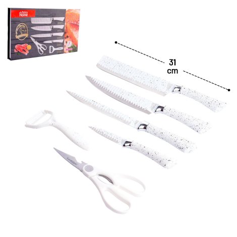 Jogo de Facas Cozinha 6 Peças Cookstile Profissional