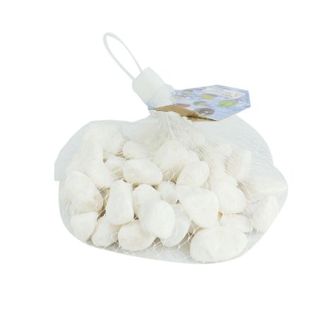 Pedra para Decoração Vaso de Planta 350g Branca