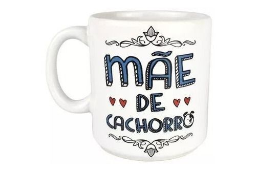 Caneca De Cerâmica Mãe De Pet