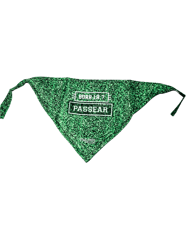 Bandana Pet Bora Lá Passear Tamanho G Cachorro
