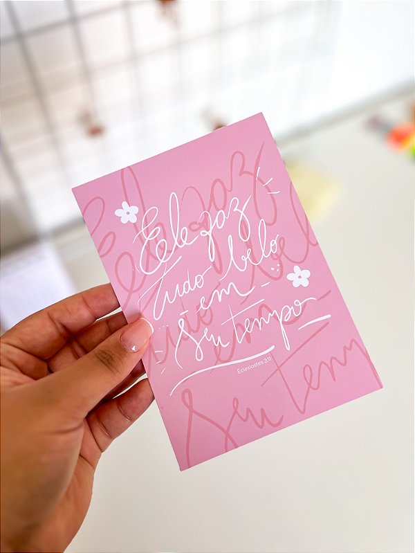 Card A6 - Tudo Belo