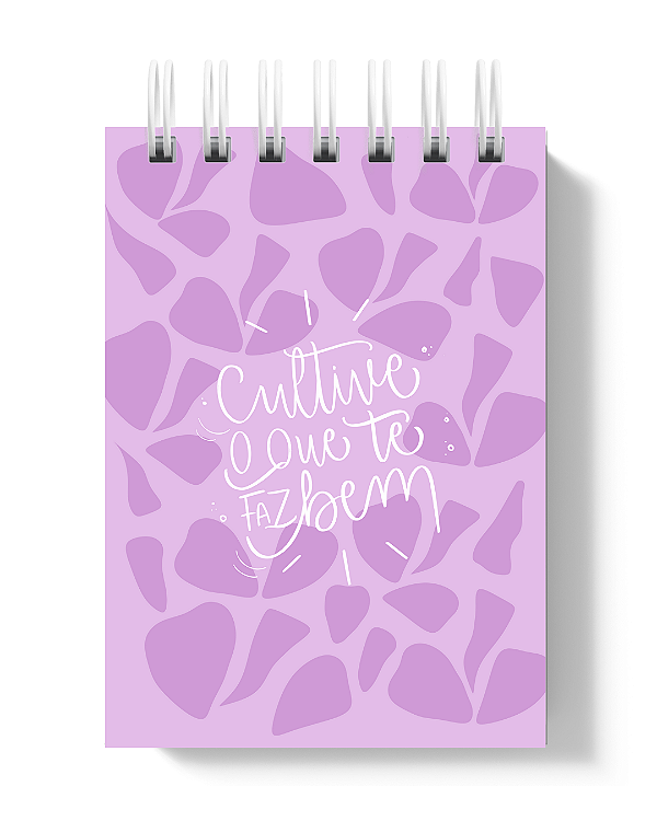 Bloco de Notas A6: Cultive