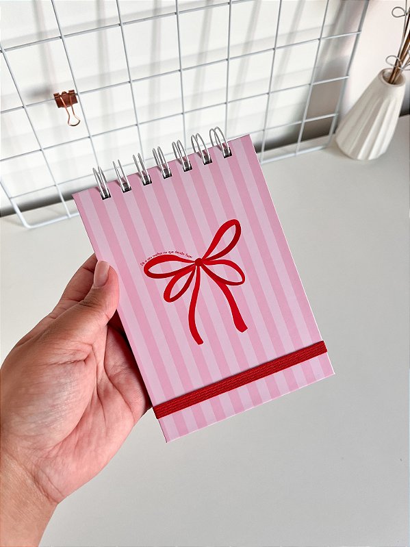 Bloco de Notas A6: Lovely Rosa