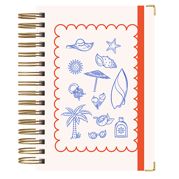 Caderno Smart Pautado Reposicionável | Summer Chic