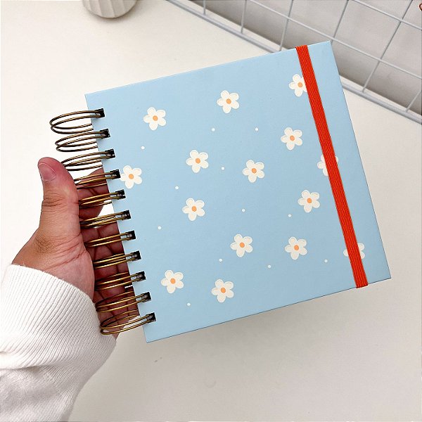 Planner Quadradinho - Sem Data Anual - Florzinha