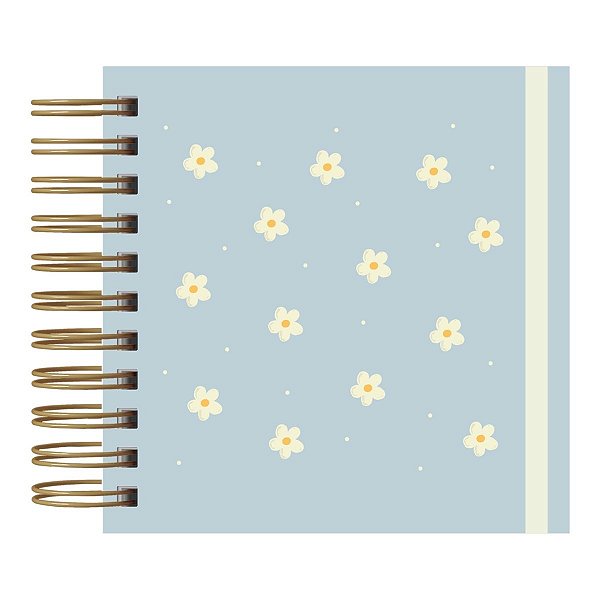 Planner Quadradinho - Sem Data Anual - Florzinha