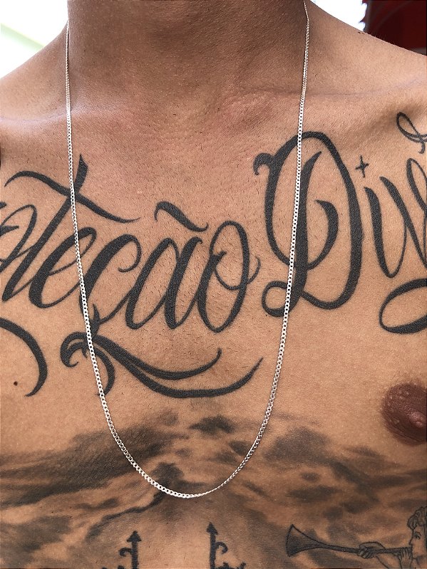 Corrente GROUMMET, 70cm, Prata 925.