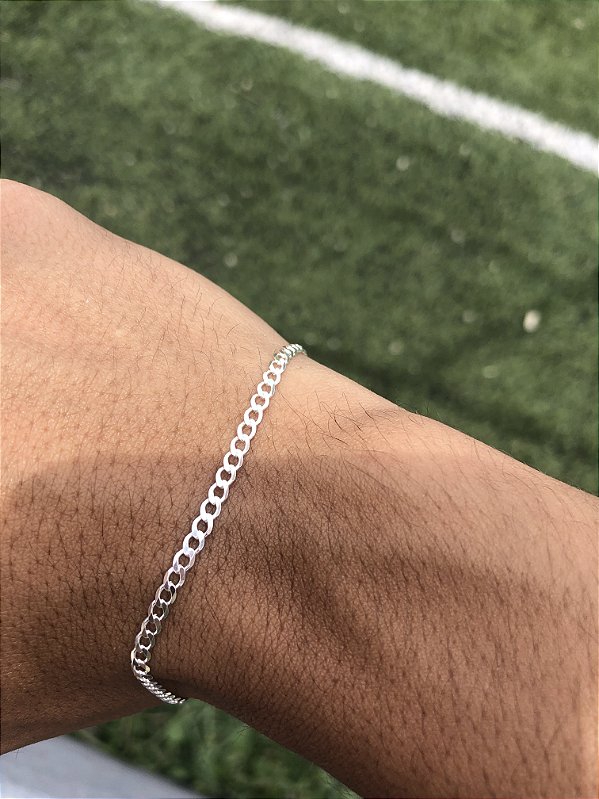 Pulseira GROUMMET, Prata 925.