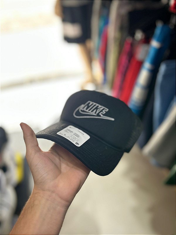 Boné nike (rede) Preto