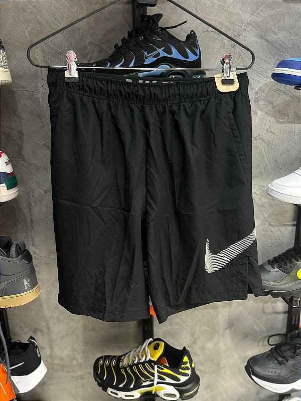 Short Nike Dri-Fit Facão Preto